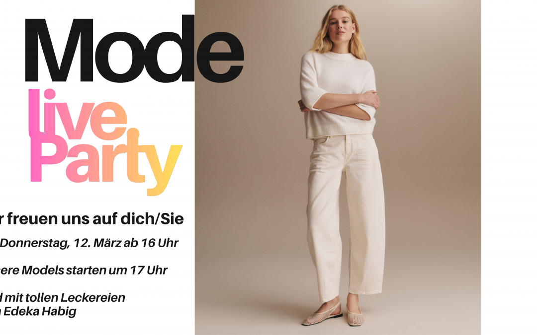 Modeparty am 12.03.2026